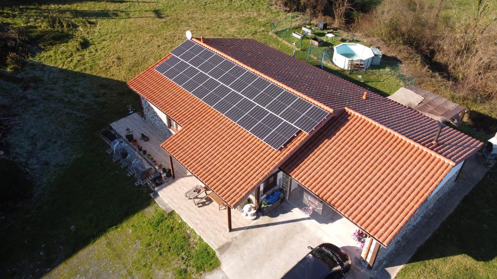 Instalación Placas solares en Artziniega, Álava