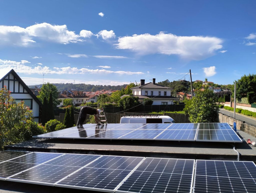Autoconsumo inatlación de Placas solares en Plentzia, Vizcaya