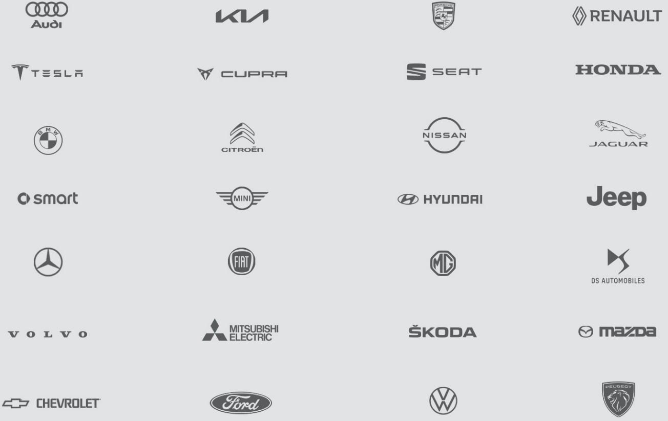 logos de cargadores coches electricos