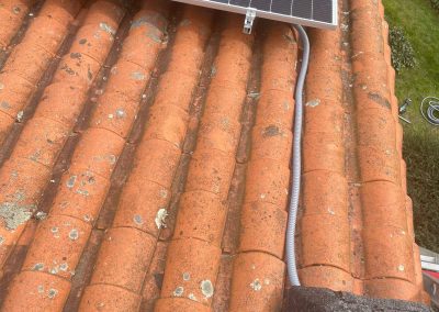 Instalación placas solares en una vivienda privada en Ibarra