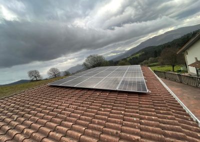Instalación de placas solares para viviendas privadas en Llodio